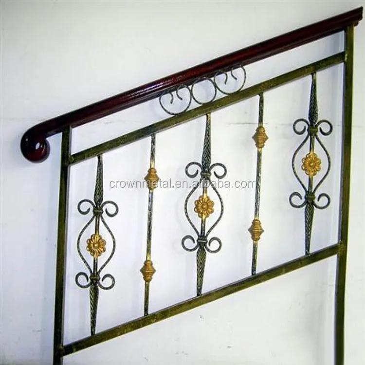 China Wrought Iron Stair Railing Parts For Outdoor Decoration Buy