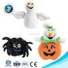 Black and purple halloween bat design cute halloween day gift stuffed plush animal bat plush toy