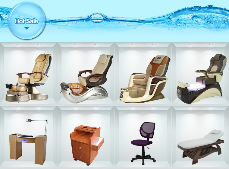 Nail Care Equipment Foot Spa Pedicure Chair / Spa Pedicure Chair With