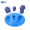 silicone cake decorating tools set face mold cake MHC-F415