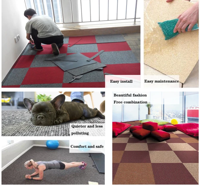 Cheap Blue Grey Color 50x50 Pp Carpet Flooring Tile Buy Cheap Carpet Tile,Carpet Tiles 50x50