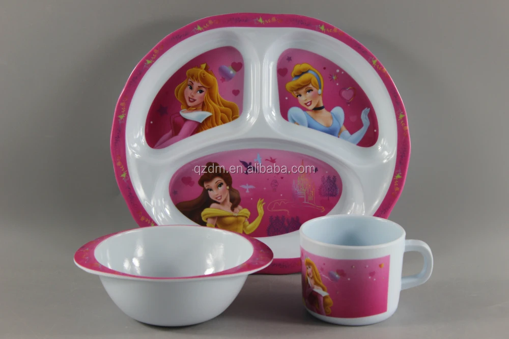 Melamine dinner sets for kids