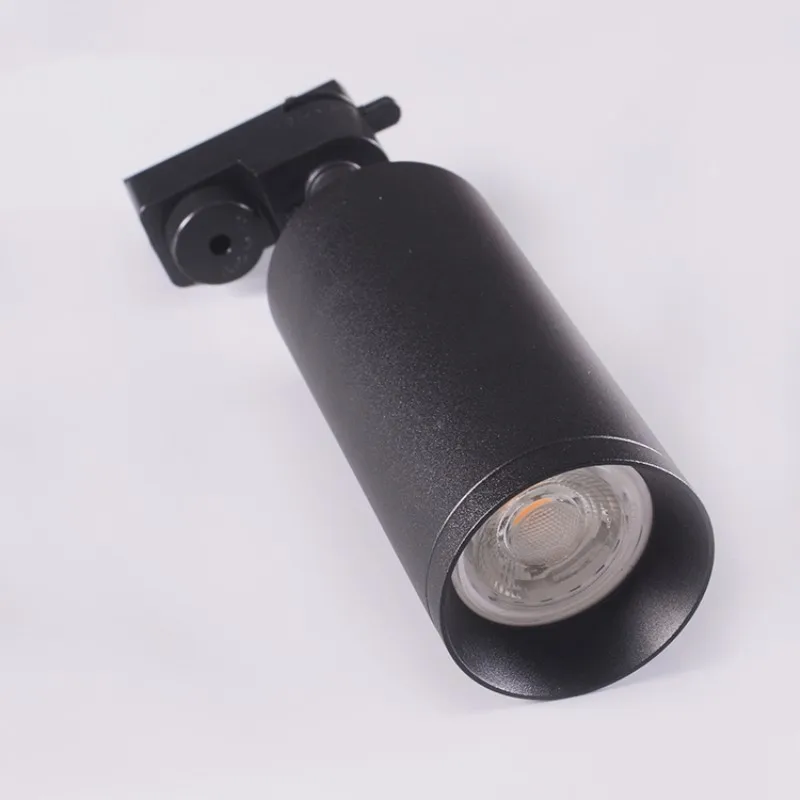 High power 2 3 4 wires recessed cob 12w 20w 30w ceiling fixture head camera fast kitchen rail emergency led track light