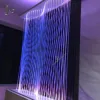 Indoor Outdoor Decorative Lighting 6MM Diameter Solid Core Side Glow Fiber Optic Light