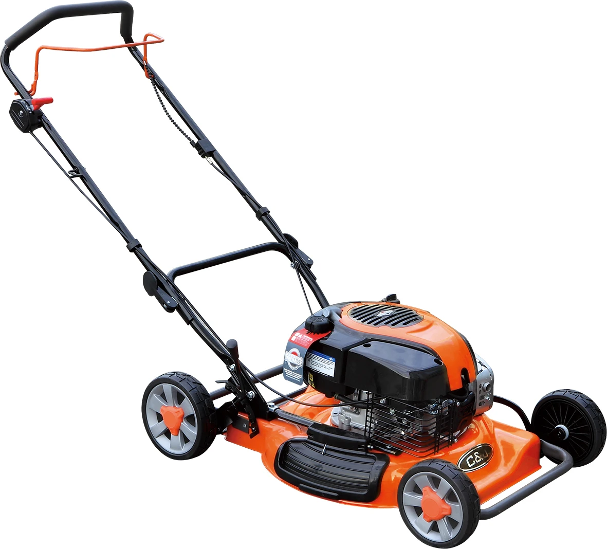 Hand Push Gasoline Lawn Mower With Side Discharge Buy Hand Push