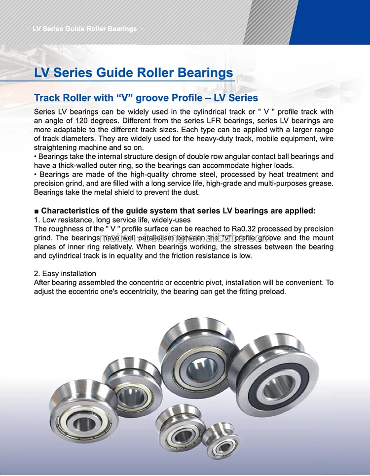 V Track Roller And Single Vee Steel Wheel 0.262"x1.803"x0.551" Buy V