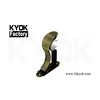 KYOK windows accessories double 28*19mm aluminium curtain bracket curtain socket