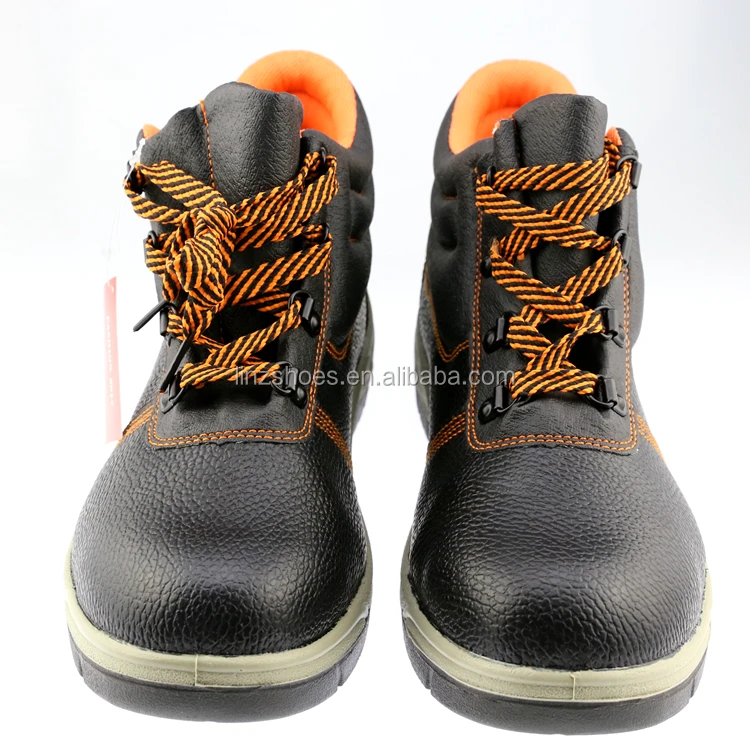 High-quality leather safety shoes anti-smashing Anti-slip Anti-puncture work shoes steel toe safety shoes