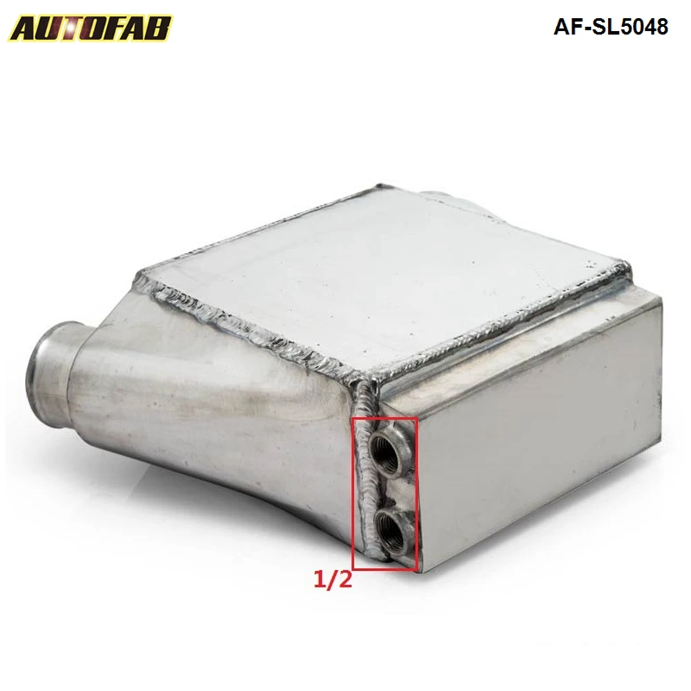 Autofab Aluminum Water Cooled Intercooler Power Cooler 15" X 11" X