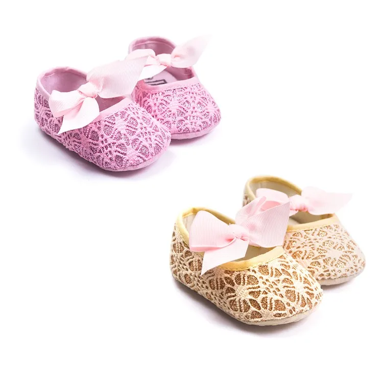 Beautiful Baby Leather Shoes Soft Bottom Baby Girl Sports Shoes Kids