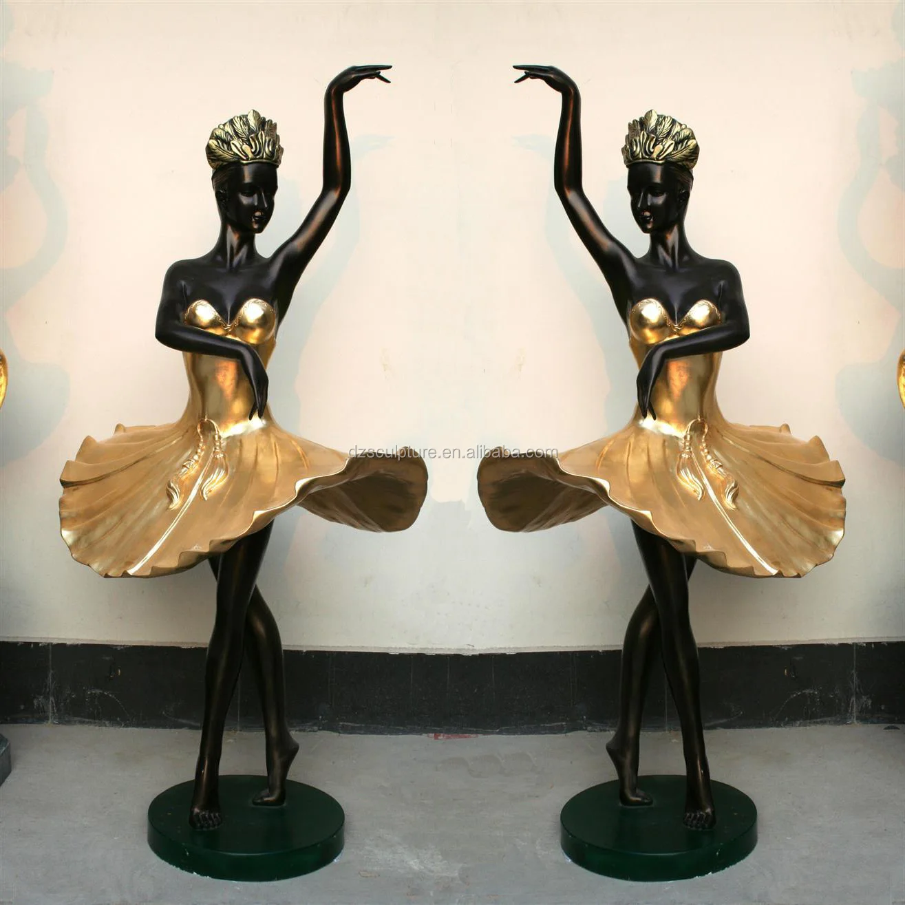 bronze fairy sculpture