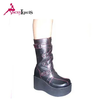 knee high boots 2 inch heel