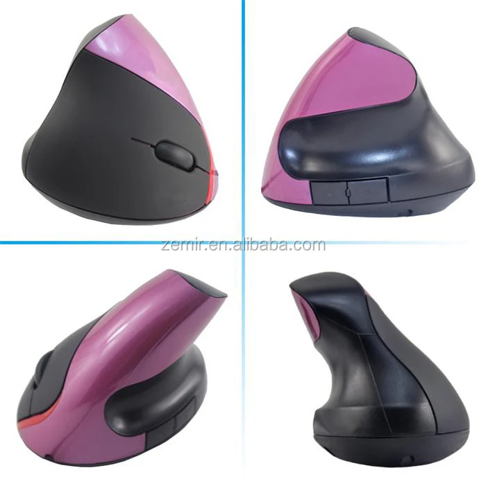 computer accessories S6 2.4G Wireless Ergonomic Vertical Mouse 1000 / 1200 / 1600DPI 5 Buttons Rechargeable Battery