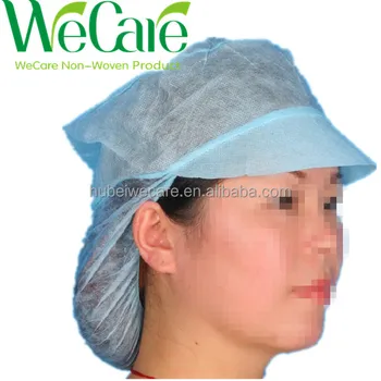 Pakai Non woven Topi Kerja Dengan Hairnet Buy Penutup 