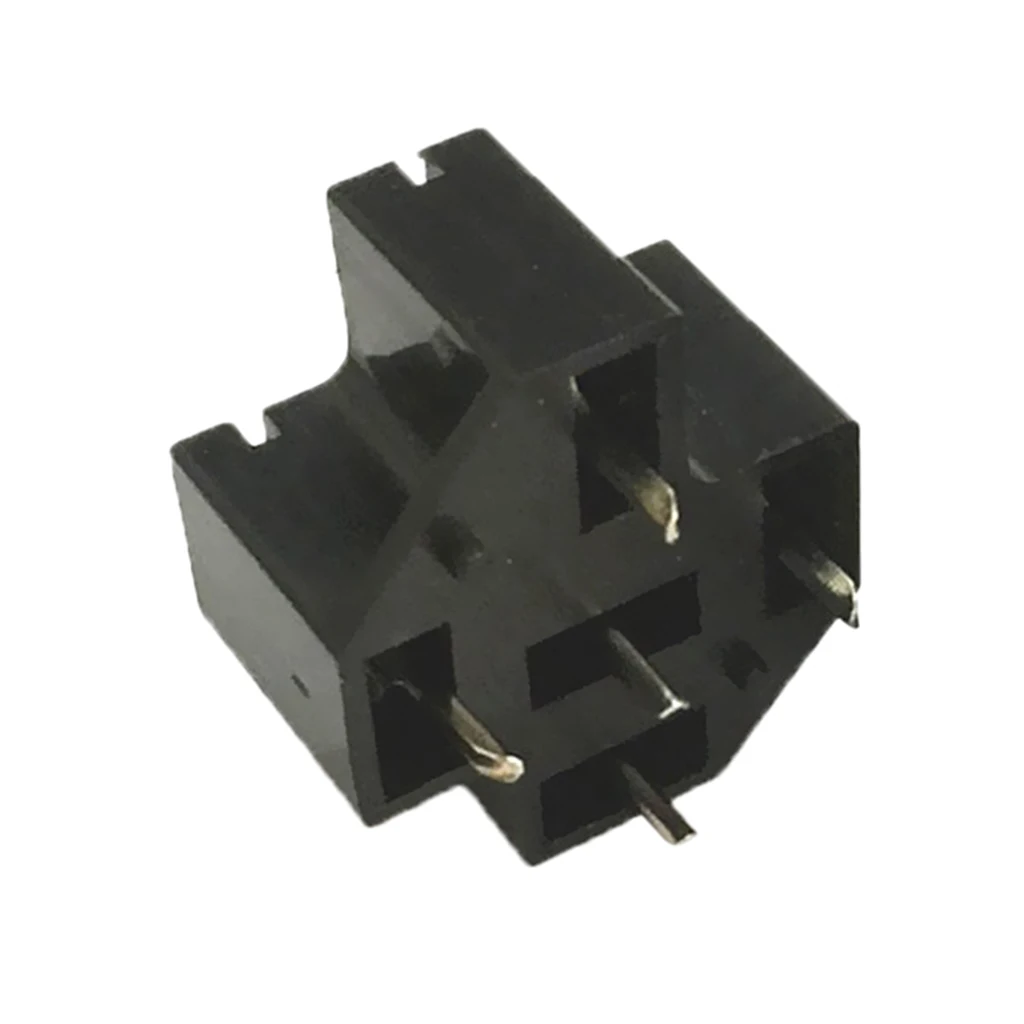 Automotive Car Auto 40a 5 Pin Spdt Relay Socket Connector Adaptor Pcb Board Mount Base Holder