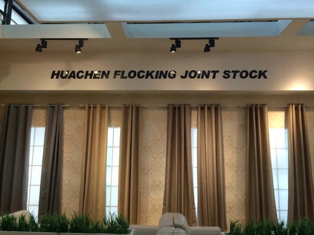Jacquard Acrylic Foam Laminated Backing Blackout Fabric For Hotel