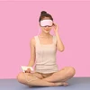 Music heating eye mask and earplugs for sleeping