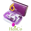 Unique supplier DRS 6 in 1 derma roller from guangzhou derma roller manufacturer