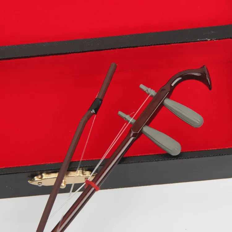 Wholesale Mini Musical Instrument Model,Mini National Instrument Erhu Model For Birthday