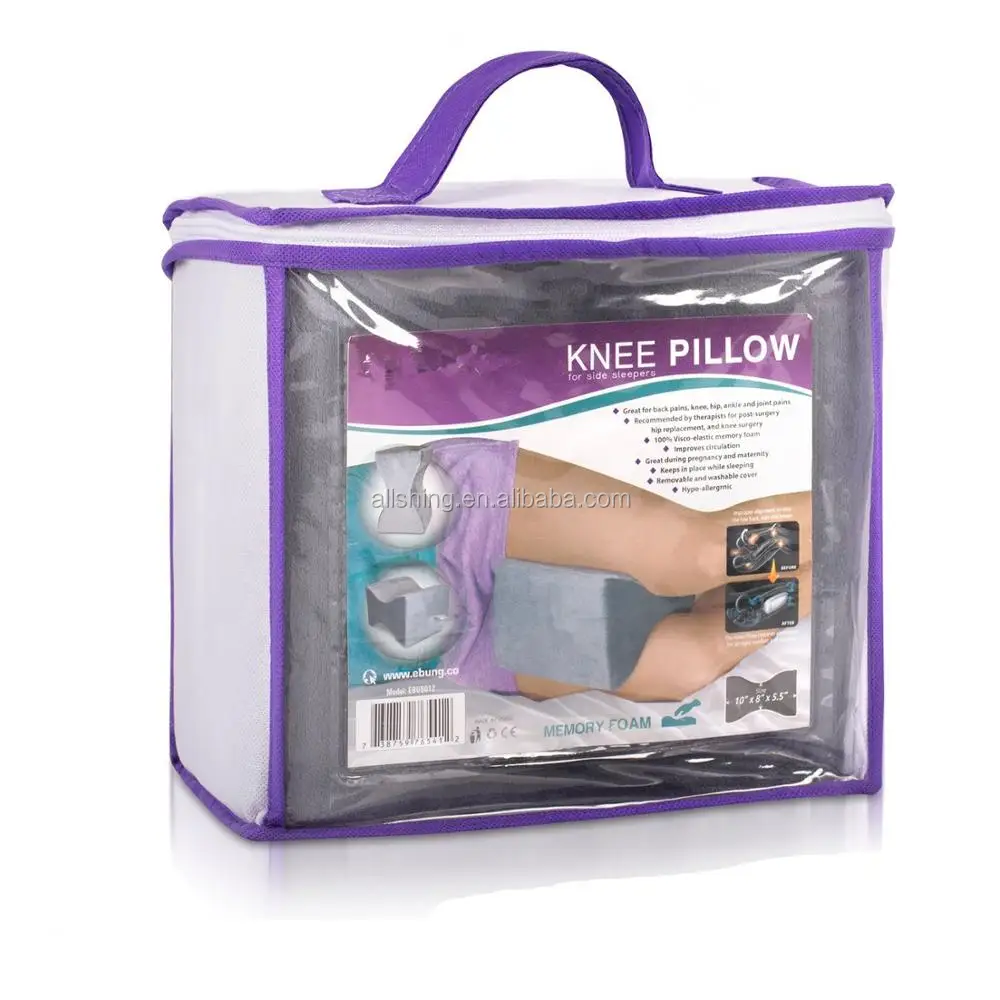 Gel leg pillow Pregnant woman Leg clamping knee pillow Manufacturers OEM customize memory foam pillow