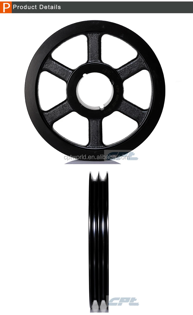 Double Groove Type Pulley Spb Standard Vgroove Pulleys Buy Double