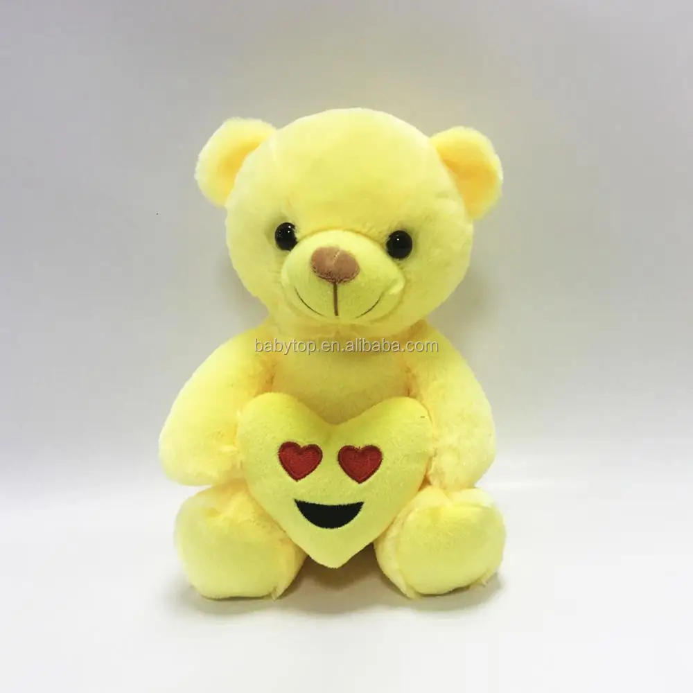 smiley teddy bear