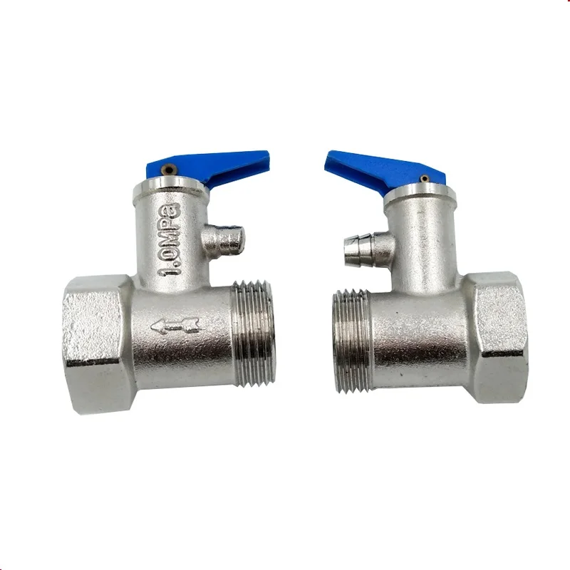 Small Equipment Accessories 99℃ 210F WYA-15 AKE Safety Valve Temperature and Pressure Relief Valve Pressure Reducing Valve 5bar 6bar 7bar 8bar 10bar relief Wiring Control : 9bar 210F 