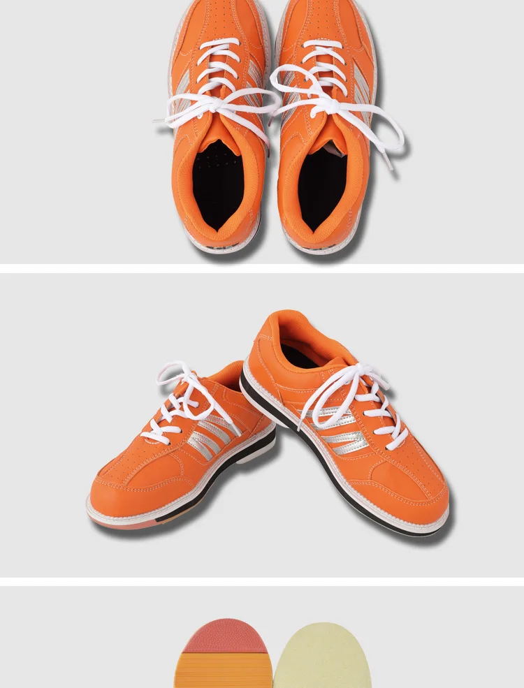 High Quality Pu Orange Bowling Private Shoes For Men Bowling Shoe Buy