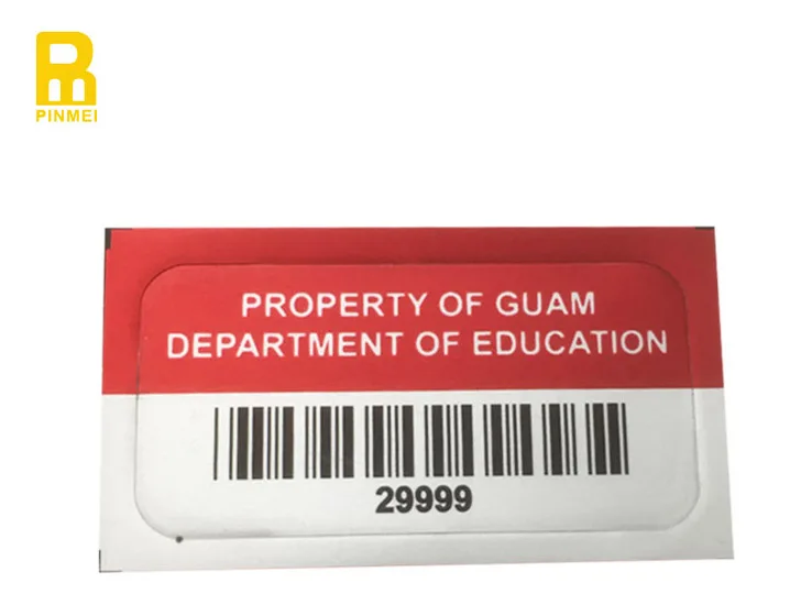 plastic barcode tags