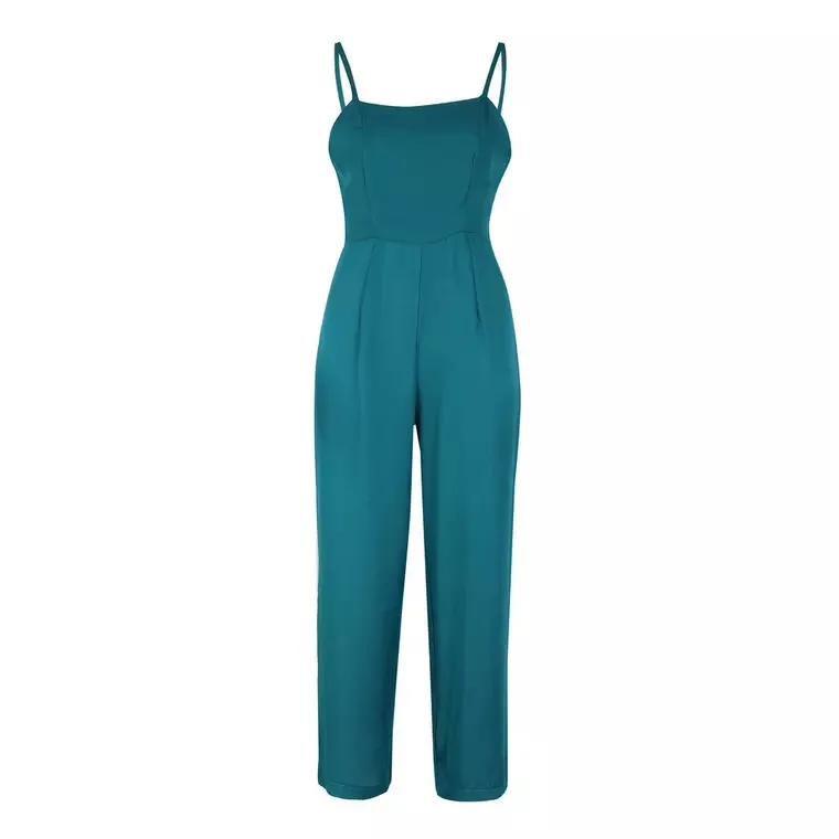 2018 Summer Sexy Women Off Shoulder Casual Jumpsuit Rompers spaghetti strap overall wide legs Bodycon Jumpsuits