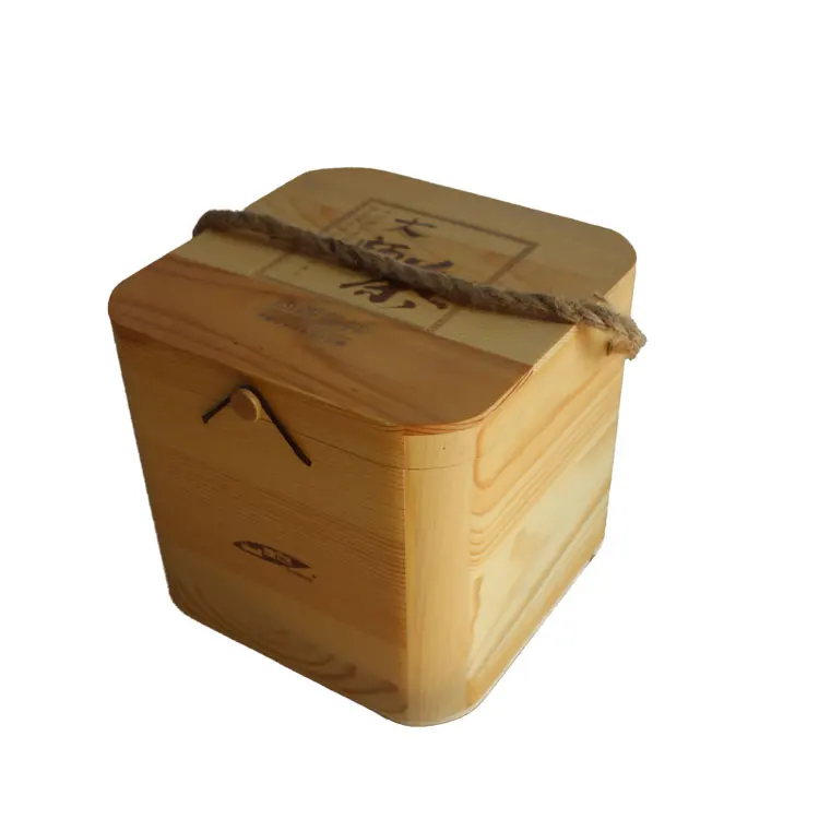 Luxury handmade fashionable high grade wooden box for gift promotional