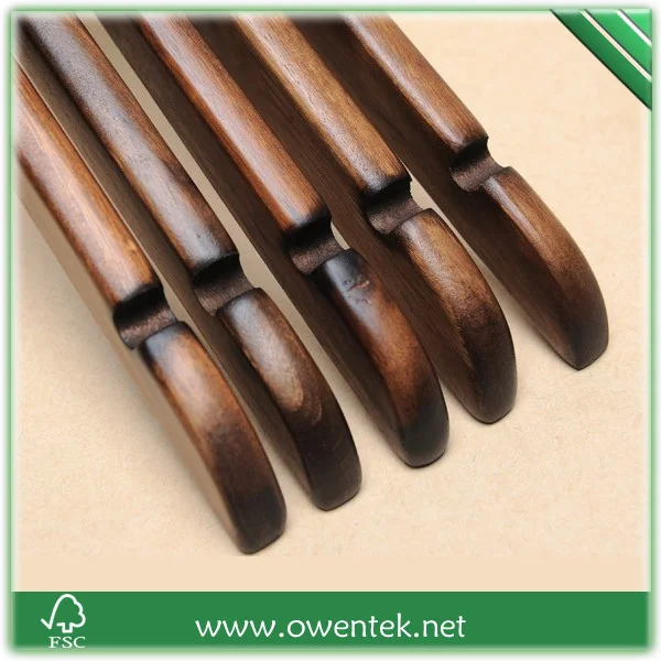 Boutique Retail Store Usage Luxury Wooden Hanger,Wood Hangers For