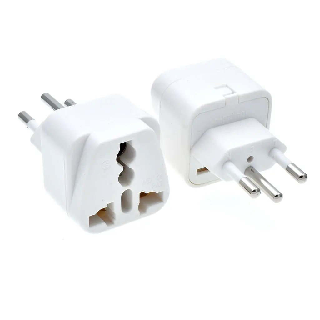 Iec Type N Brazil Universal Travel Adapter Outlet Plug For Travel 