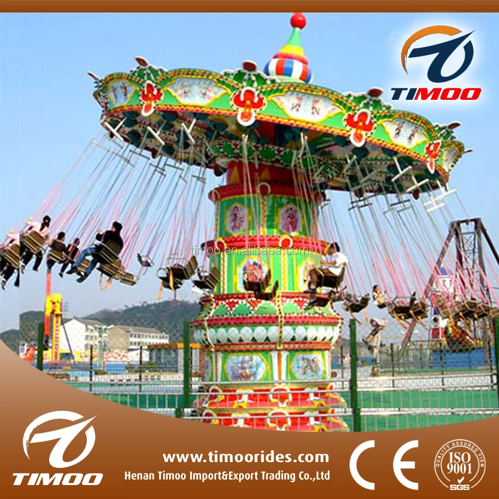 Attractive Family Attractions Amusements Park Activities Flying Chair ...