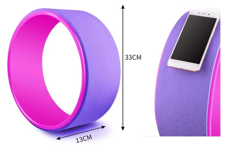 yoga wheel for balance