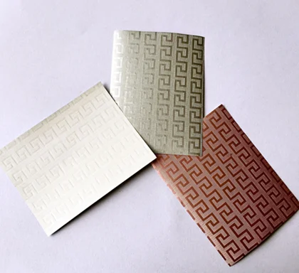 Custom printing and embossing aluminum foil paper for chocolate wrapping
