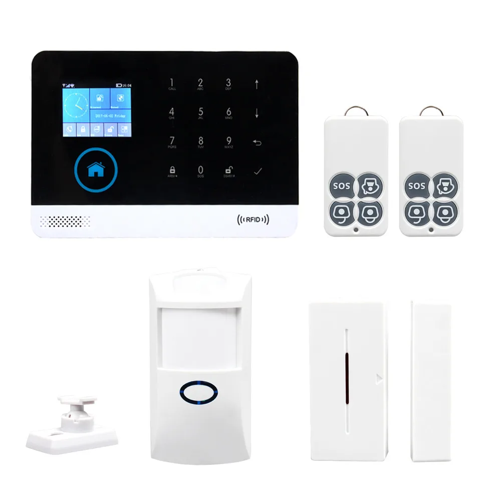 Most Advanced Wireless Wifi Gsm Home Security Alarm System With App