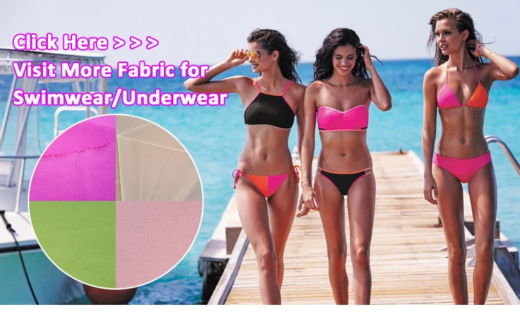  polyester swimwear fabric 