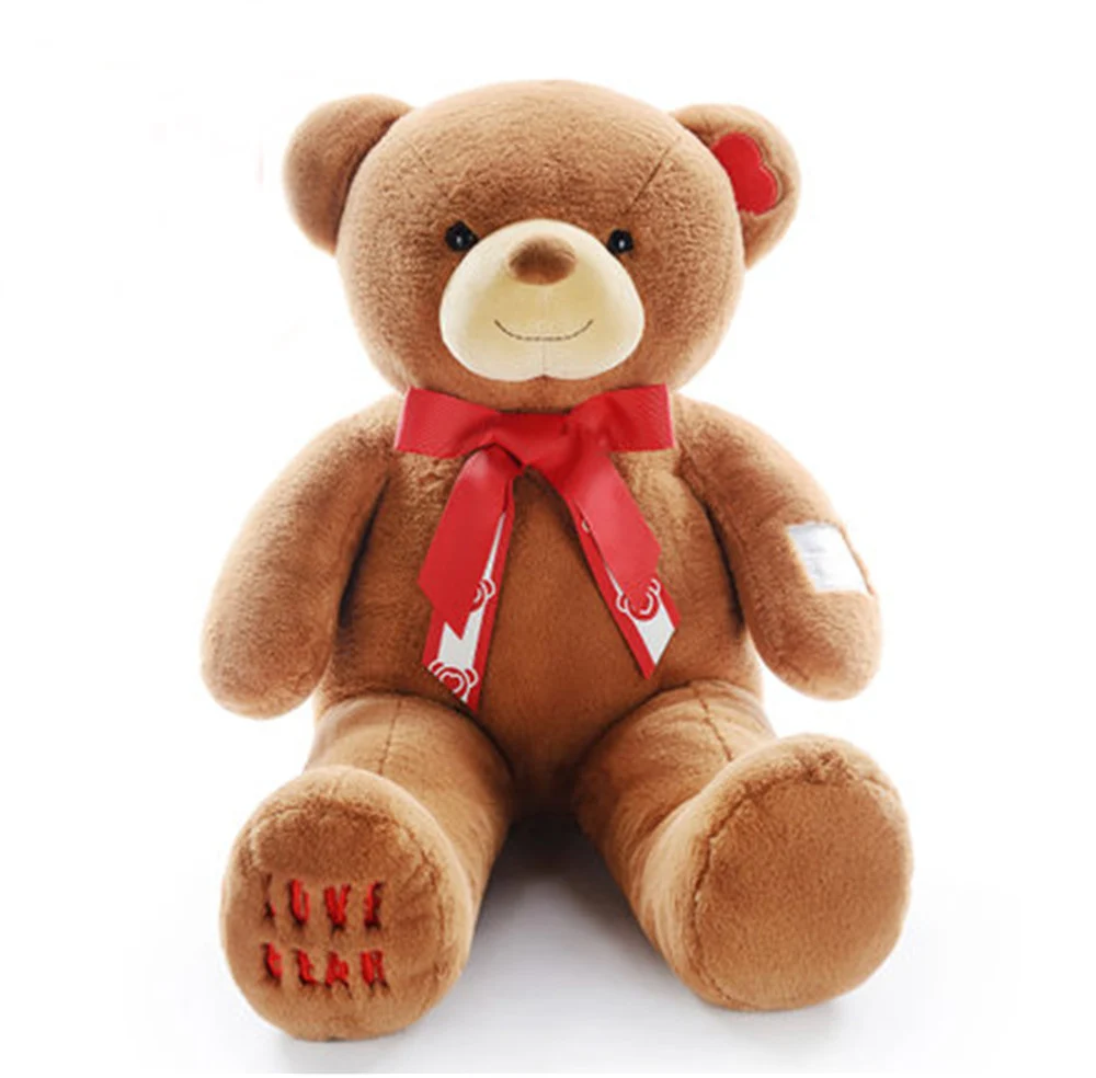 Fancytrader Pop Christmas Bear Plush Toy Giant Stuffed Valentine's Day Teddy Bear Gifts 120cm 47inch2