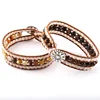 Fashion Beautiful Energy Beaded Jewelry Bracelet Handmade Beige Crystal Glass and Blue Stone Wrap Bracelets Bangles Drop Ship