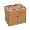 Personality Bamboo Oil Box Wooden Storage Box Exquisite