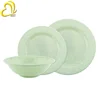 Royal light green melamine dinnerware set