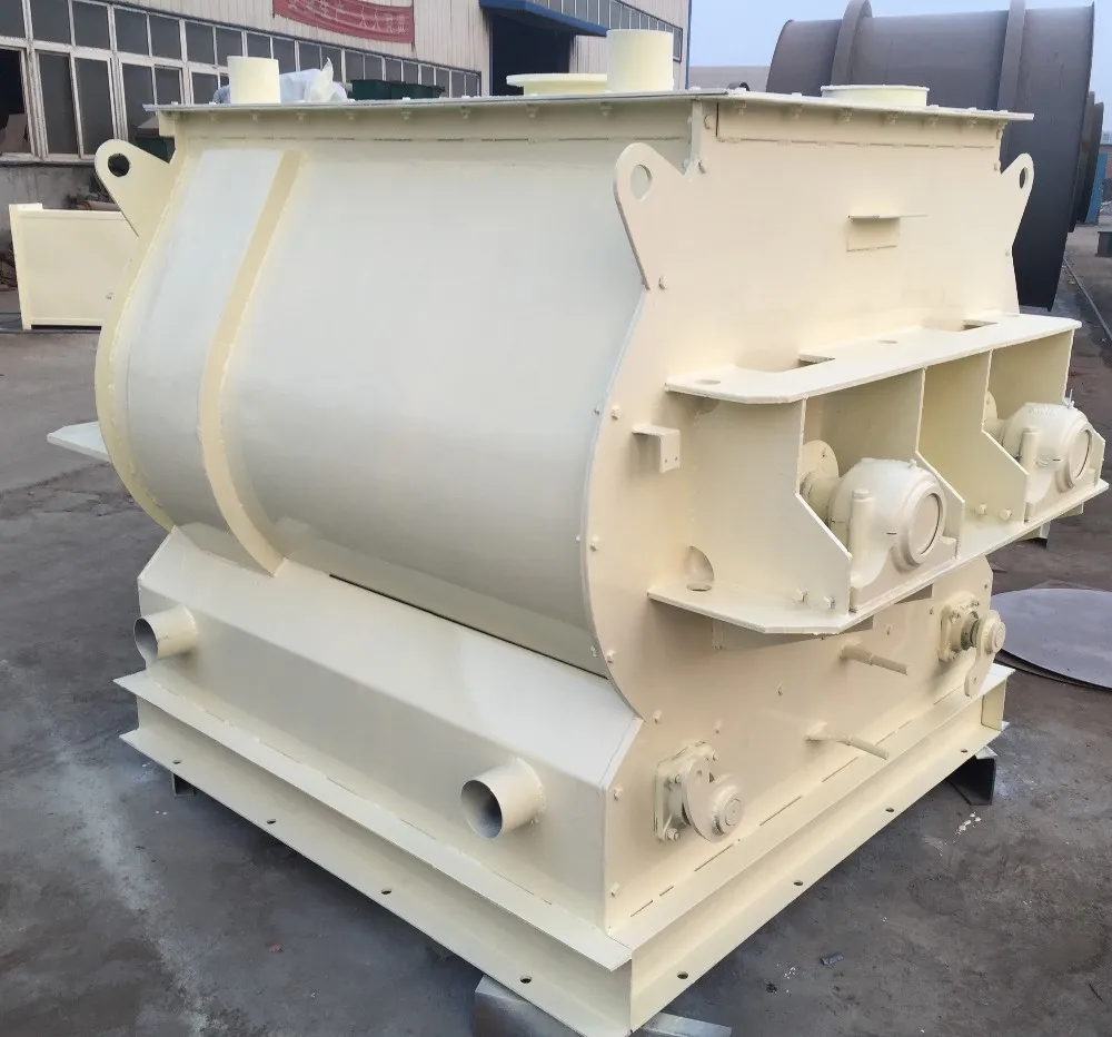 Seal Tightly Observation Of Reasonable Design Double Shaft Mixer And