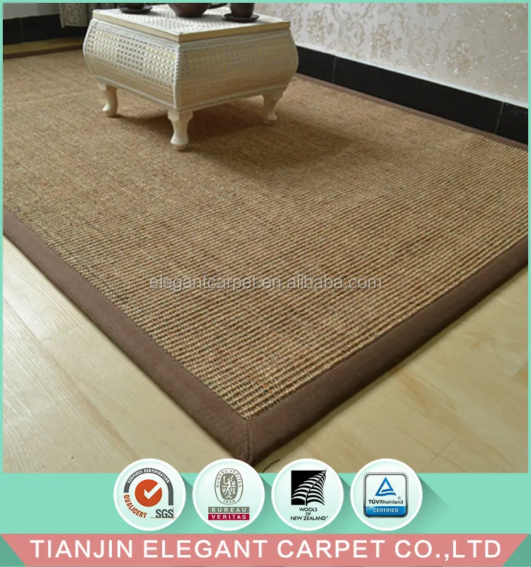 Alfombra De Sisal Para Sala De Estar De Lujo De Alta Calidad - Buy