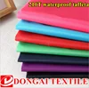 210T waterproof taffeta fabric polyester ripstop
