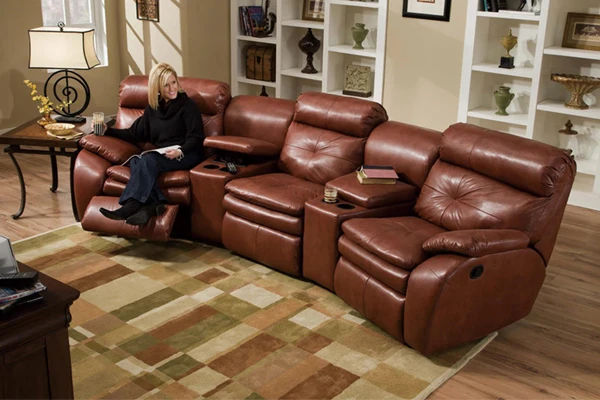 Custom color single seater recliner chair