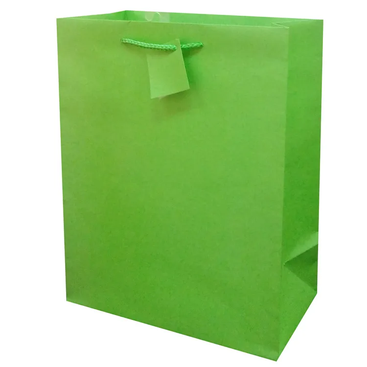 2019 Fashionable Foldable Wedding Gift Paper Bag With Ribbon Handles, Wine Bottle Paper Bags