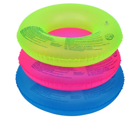 fluorescent swim ring, inflatable adult swimming laps,cheap