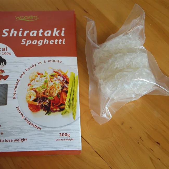 Dry konjac pasta