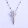Men Hip Hop Chunky Necklace Fashion Dart Pendant Necklace
